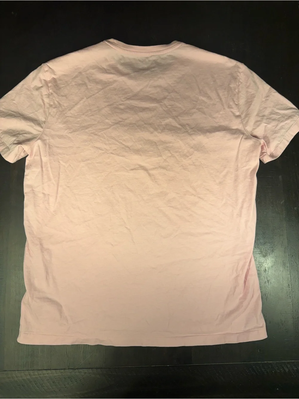 Polo by Ralph Lauren Light Pink Tee with Blue POLO 1992 Graphic